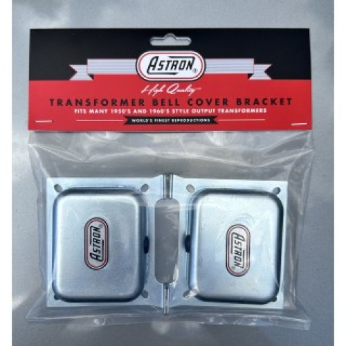 1950's-1980's Fender Output Transformer Bell Cover Bracket Set 1950's-1980's Fender Output Transformer Bell Cover Bracket Set